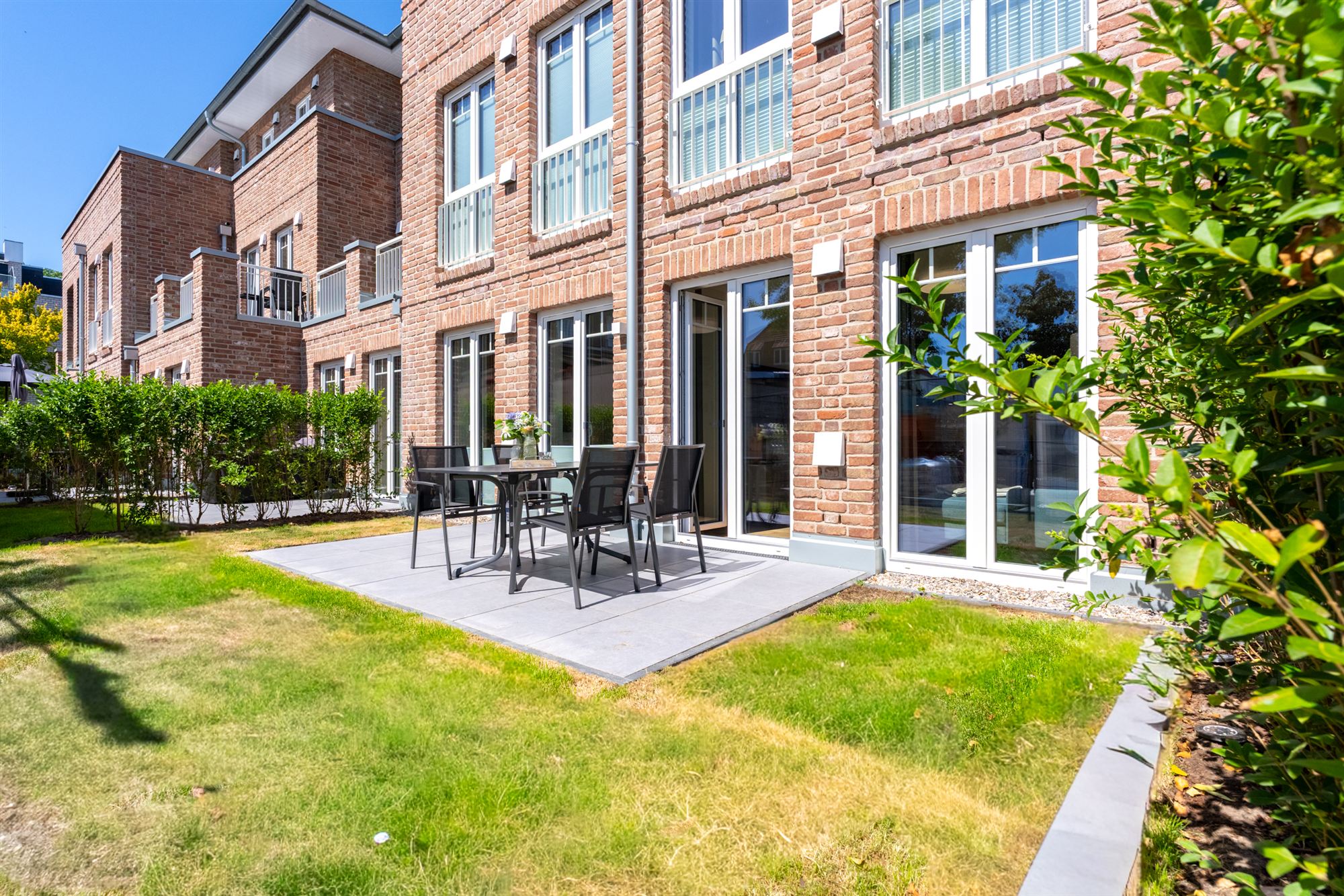 Neubau mit Ferienwohnung MeerNah Ankerliebe, eigener Terrasse und Garten in Grömitz